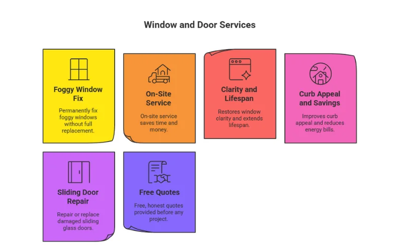 foggy window repair in stafford