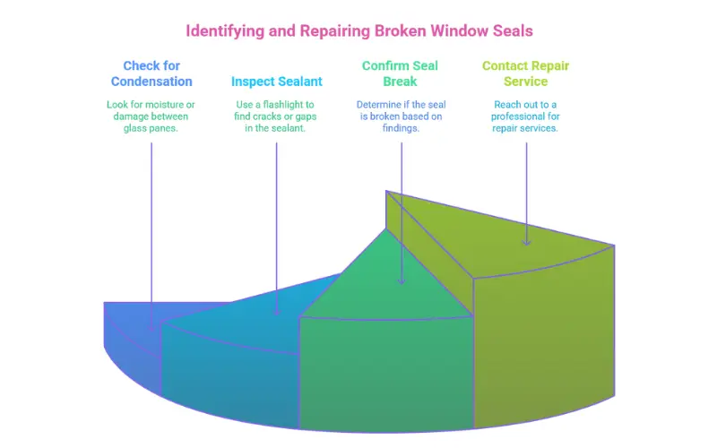 broken window seal