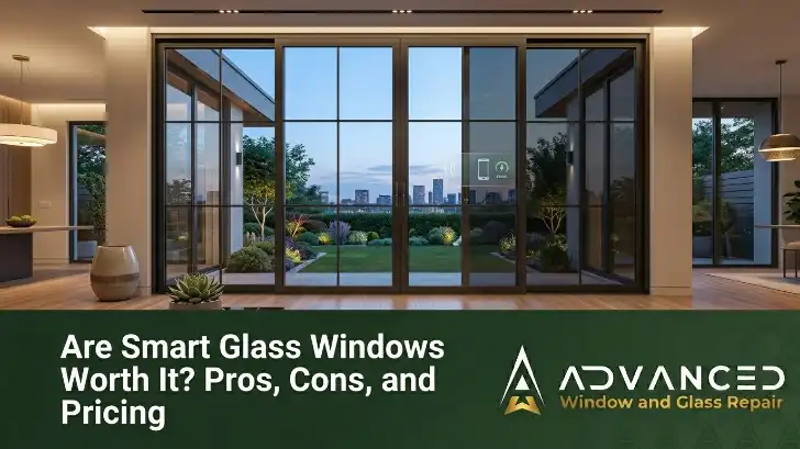 Are Smart Glass Windows Worth It? Pros, Cons, and Pricing Full Guide by Advanced Window Glass Repair