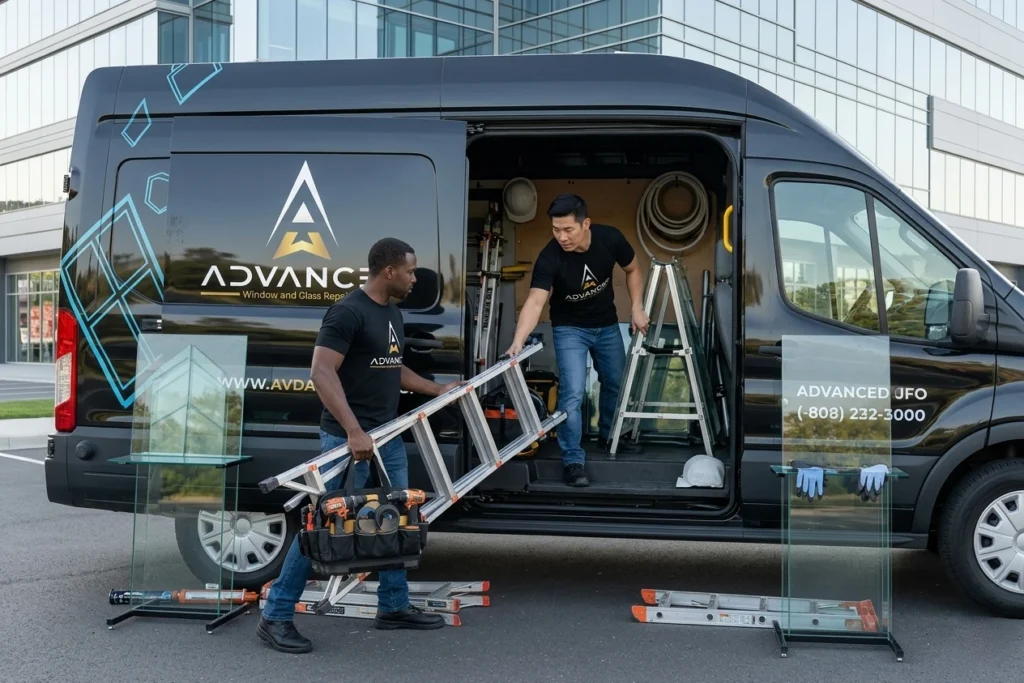 Expert Window Repair Technicians at Work Advanced Window & Glass Repair