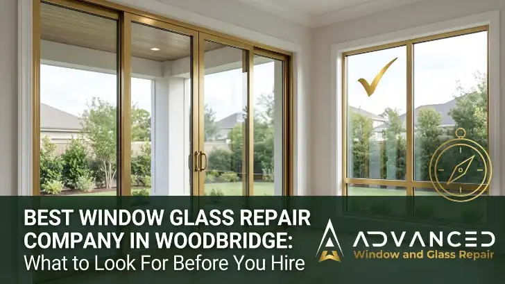 Guide to choosing best window glass repair company in Woodbridge VA by Advanced Window and Glass Repair