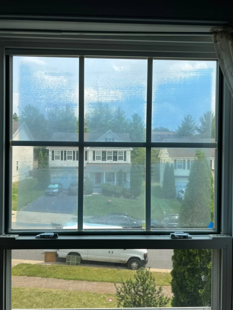 Foggy window repair and sealed unit replacement by Advanced Window & Glass Repair in Montclair VA