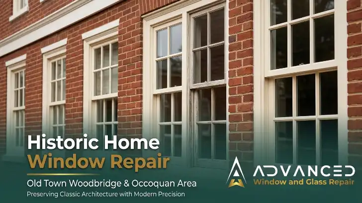 Expert Window glass repair service by Advanced Window & Glass Repair across Greater Occoquan area