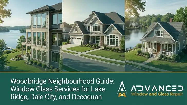 Impact of Woodbridge climate on sliding glass doors explained by Advanced Window & Glass Repair