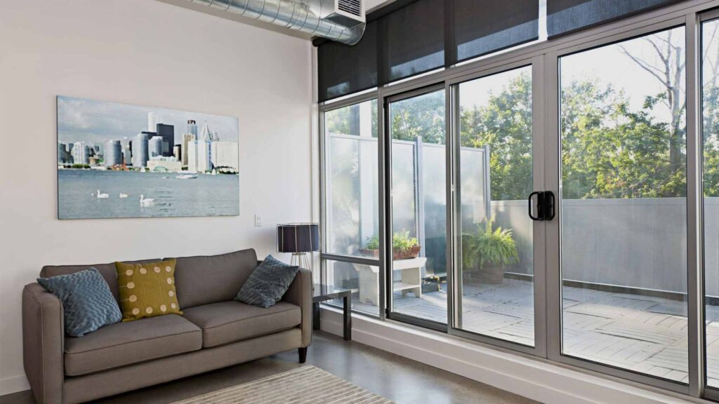 Door glass repair and replacement service by Advanced Window & Glass Repair in the DMV area