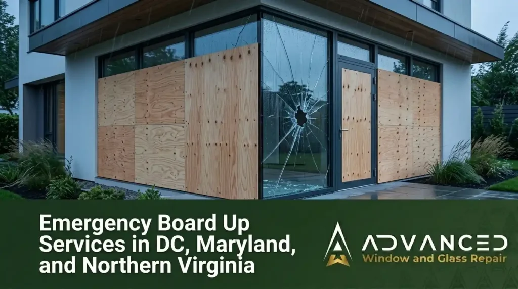Emergency Board Up Services in DC, Maryland, and Northern Virginia