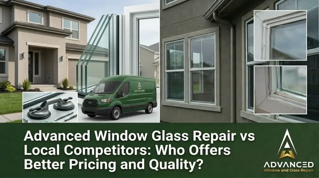 Advanced Window Glass Repair vs Local Competitors