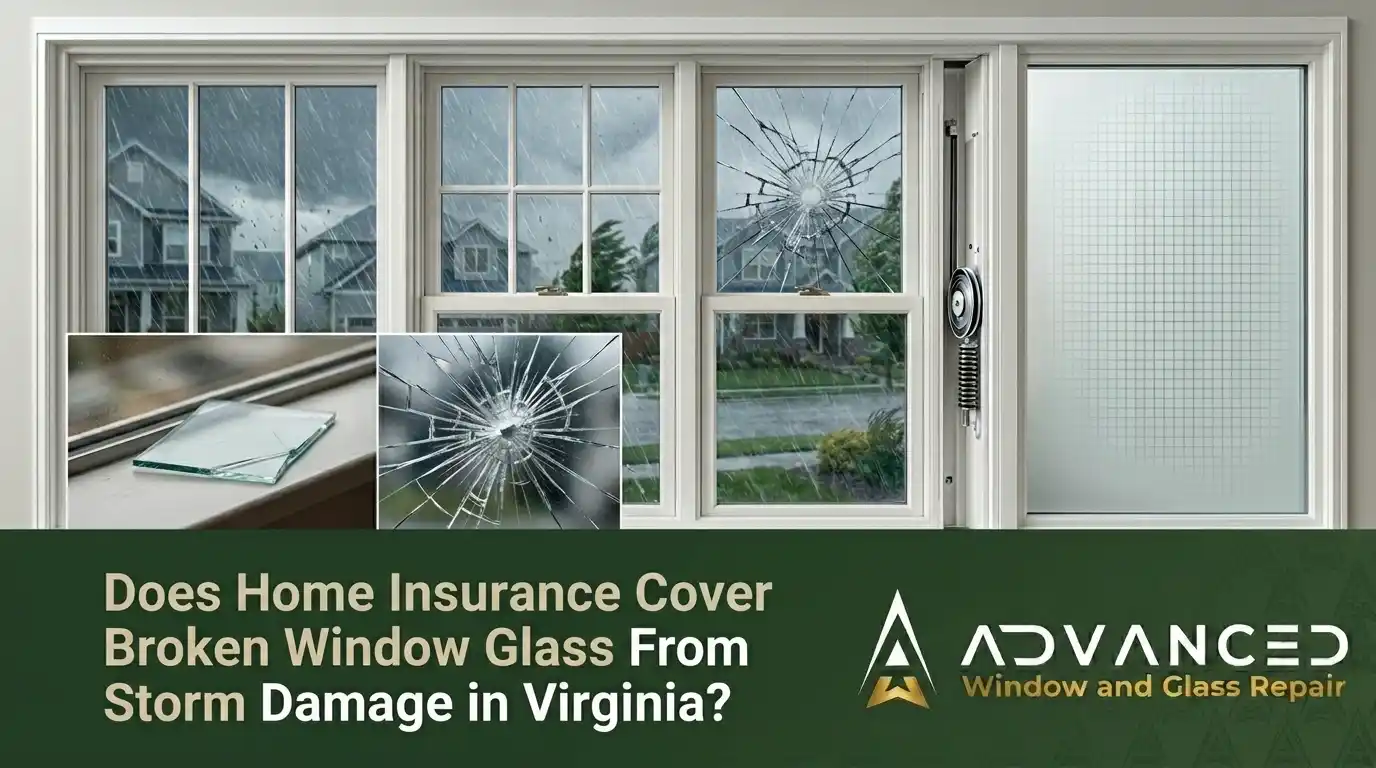 Does Home Insurance Cover Broken Window Glass From Storm Damage in Virginia?