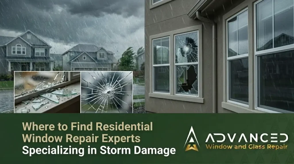 Where to Find Residential Window Repair Experts Specializing in Storm Damage