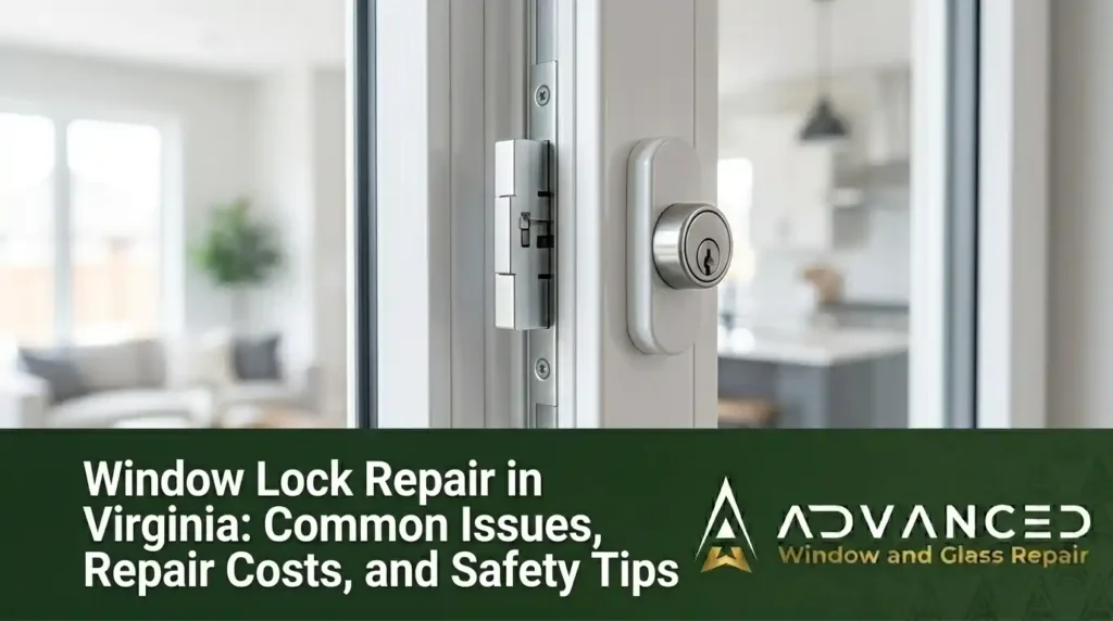 Window Lock Repair in Virginia: Common Issues, Repair Costs, and Safety Tips