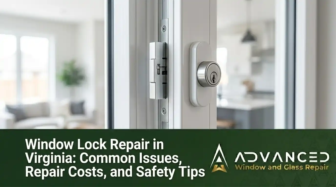 Window Lock Repair in Virginia: Common Issues, Repair Costs, and Safety Tips