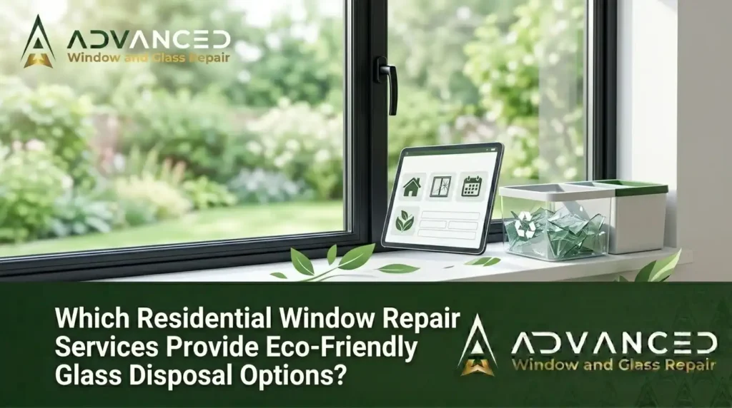 Which Residential Window Repair Services Provide Eco-Friendly Glass Disposal Options?