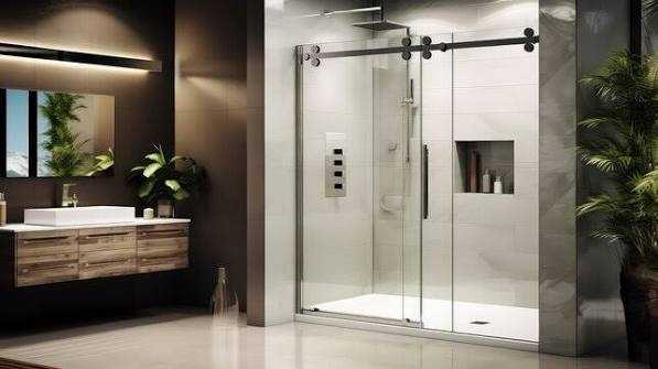 Glass Shower Enclosures, Framed and Custom, for Burke Homes