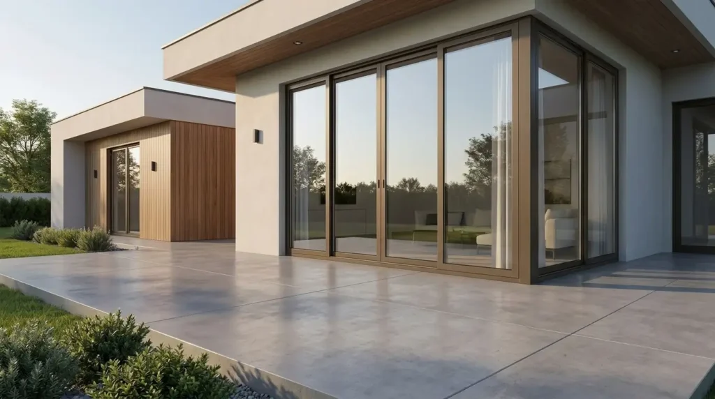 Homeowner reviewing a window warranty with Advanced Window & Glass Repair before hiring a professional window installer