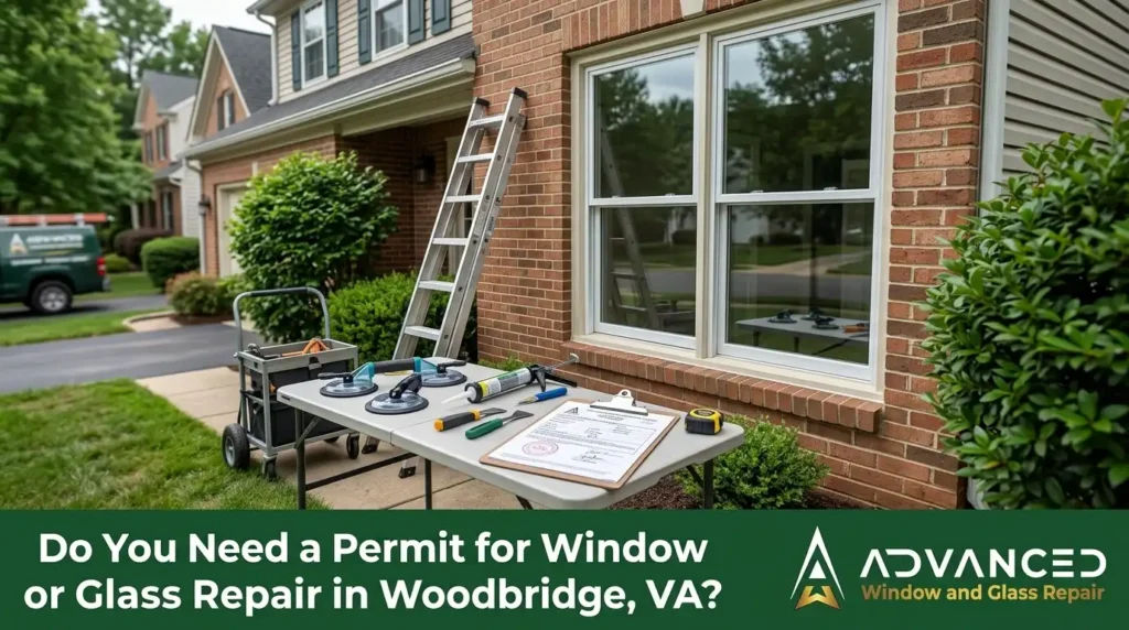 Window and glass repair services in Woodbridge, VA by Advanced Window & Glass Repair